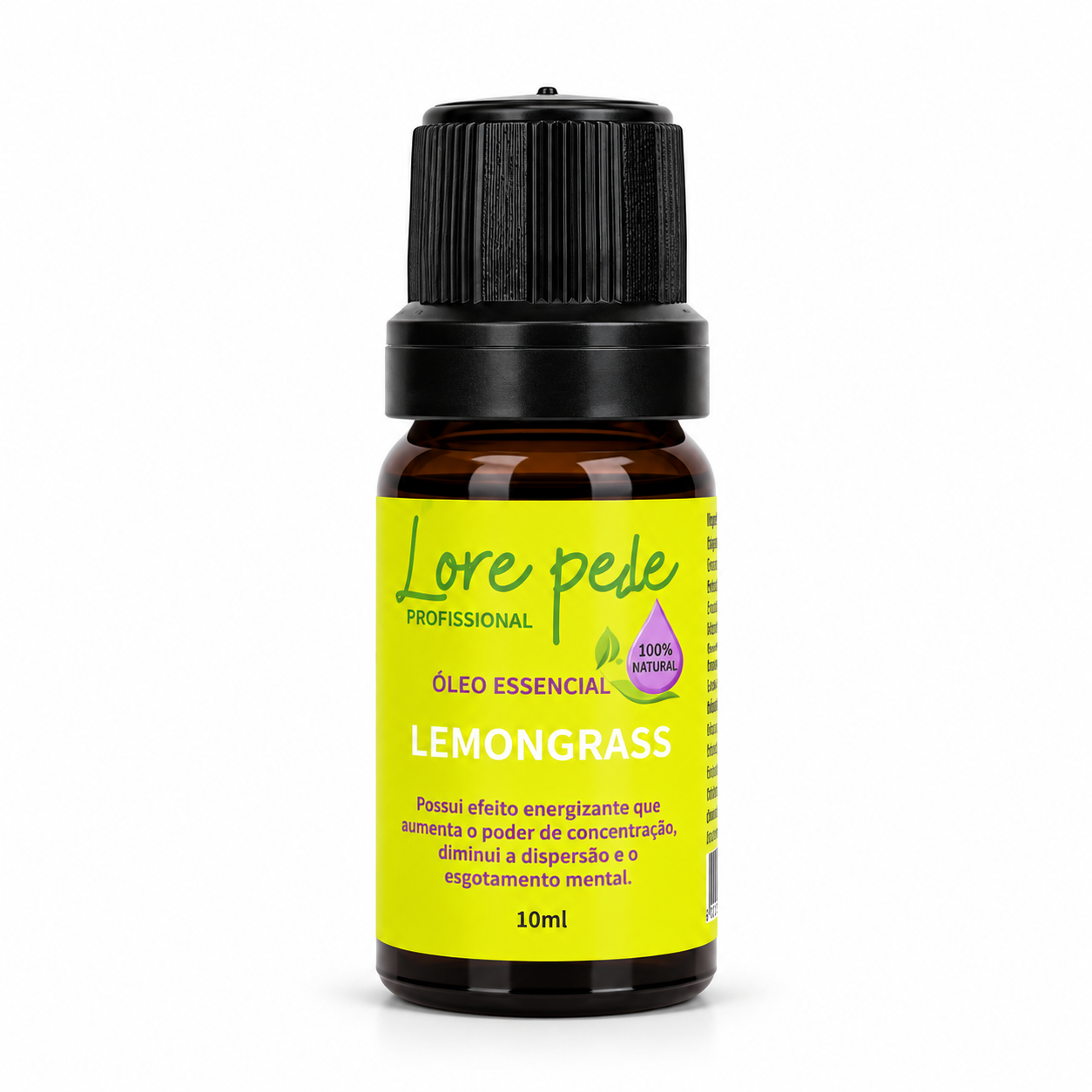 LOREPÉ ÓLEO ESSENCIAL LEMONGRASS- 10ml